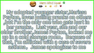 My adopted younger sister,Marissa Peyton, loves pulling pranks on others,but I'm the only one who