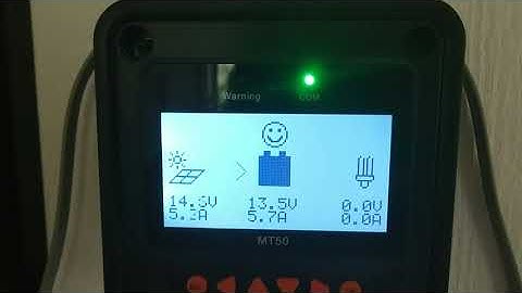 Part 4 Epever/mt50/user setting for Chins lifepo4 300ah