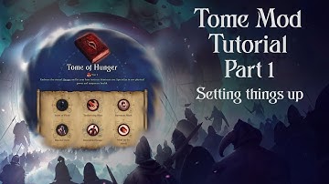 Tome Tutorial 1 - Setting Things Up