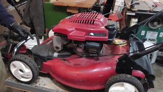 Toro Recycler Fixing Self Propel Transmission For $1.00