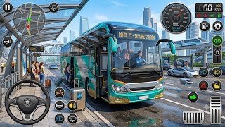 Coach Bus Simulator City Drive - Real Coach Master Bus Game - Android Gameplay screenshot 5
