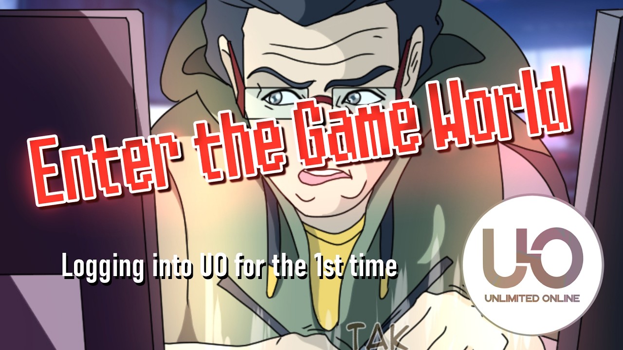 Episode 02: 1st Login to the Game World! | Unlimited Online Webcomic