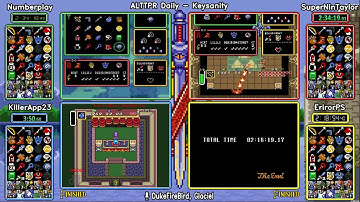 Numberplay/SuperNinTaylor/KillerApp23/ErirorPS, Keysanity, Part Two. ALTTP Randomizer Daily Race