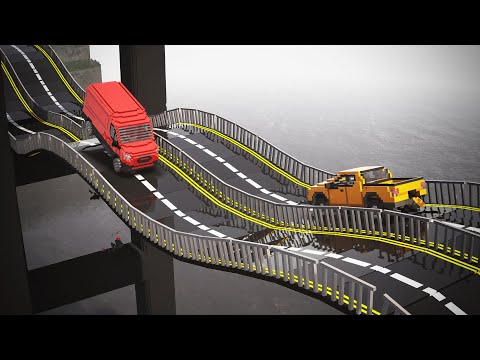 Cars vs Dynamic Bridge | Teardown