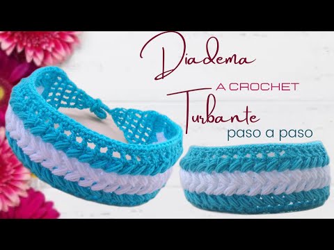 Video: Cómo Tejer Una Diadema A Crochet