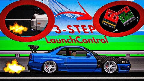 Pixel Car Racer - HOW TO LAUNCH CONTROL (3 Step)