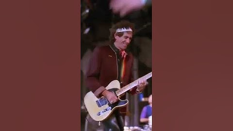 Start Me Up, Keith Richards On Stage