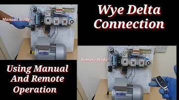 Wye Delta Connection Using Manual And Remote Operation (Tagalog)
