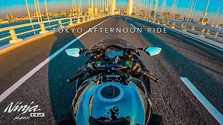 Tokyo afternoon ride by Ninja H2 Episode 23/東京 japan Kawasaki Ninja H2【4K】