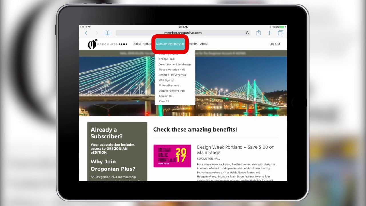 How To Receive Daily Emails From The Oregonian S Digital Edition Youtube How To Receive Daily Emails From The Oregonian S Digital Edition Youtube