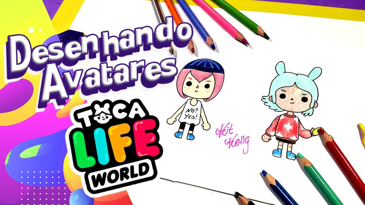 Desenho e Imagem Toca Boca Amigos para Colorir e Imprimir Grátis para  Adultos e Crianças 