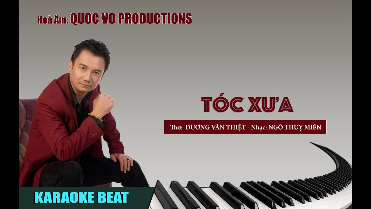 TÓC XƯA [KARAOKE BEAT NAM] | QUOC VO HOÀ ÂM