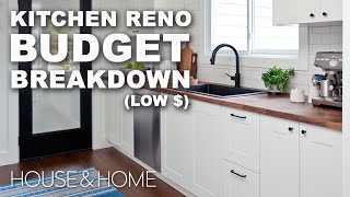 The REAL Cost Of A Kitchen Reno (Part 1: Low Budget)