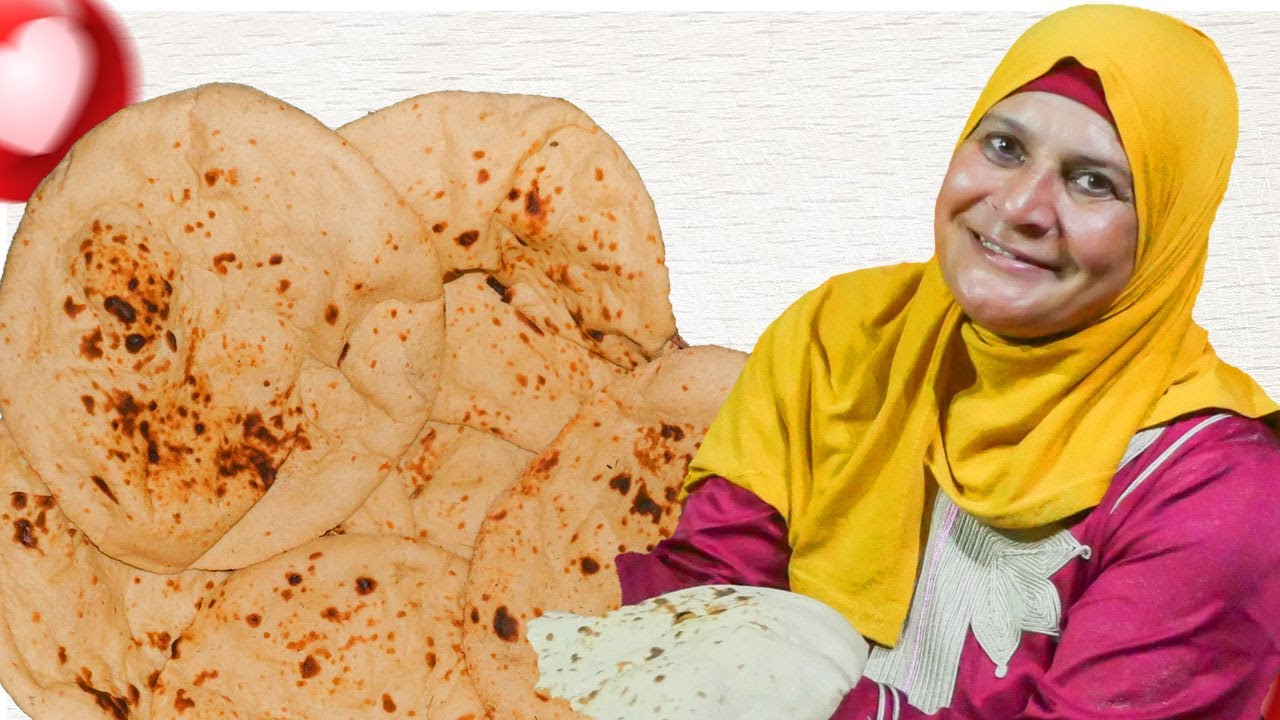 العيش البلدي على الطريقة الفلاحي مع ام احمد