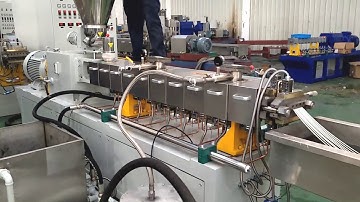 PP Masterbatch Production Twin Screw Extruder----Kerke