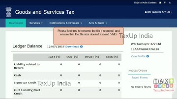 How to Upload GSTR1 Invoices through Offline Utility Part - 2 Uploading Invoices With CSV Templates