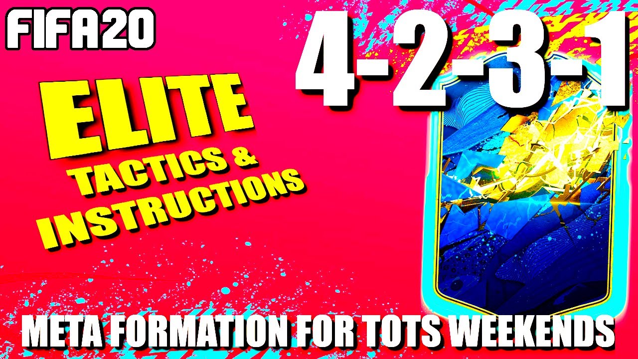 FIFA 20: 4231 - META TOTS WEEKEND LEAGUE BEST CUSTOM TACTICS & INDIVIDUAL INSTRUCTIONS FOR FUT