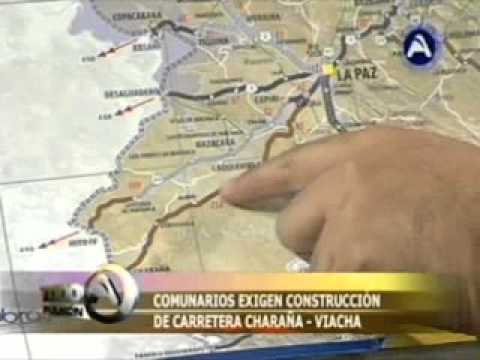 Comunarios exigen construcción de carretera Charaña-Viacha upload image