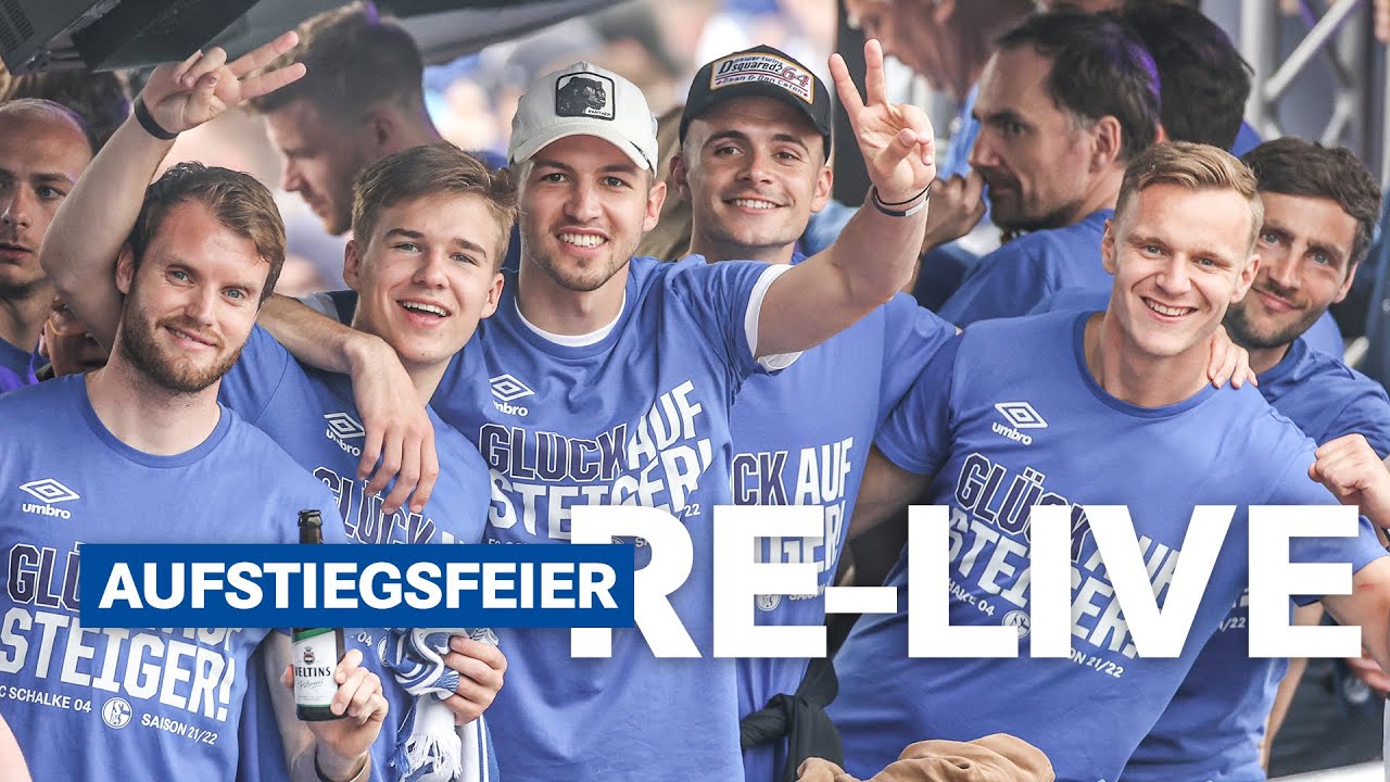 AUFSTIEGSFEIER RE-LIVE FC Schalke 04