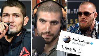 Khabib Nurmagomedov says he loves Ariel Helwani