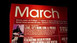 #2 Mark King & Friends @ Ronnie Scott's 27.2.2012 CLOCKS GO FORWARD