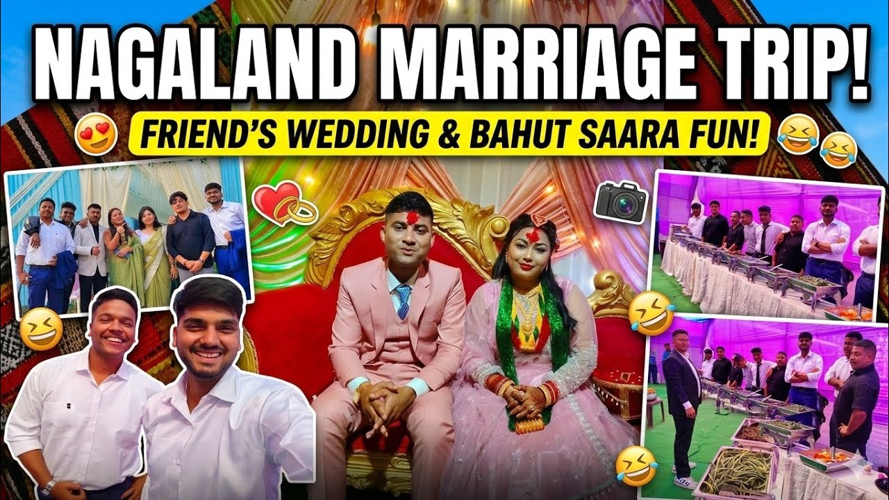 When the Squad Hits Nagaland for the Big Day! 🙌🔥 @RohitThakurrx  #PART 3