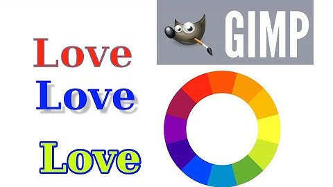 Gimp 2.10.22. New version update. color pick tool new feature. Outline Text and drop shadow.