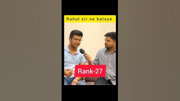 UPSC Topper saksham Goel 🔥| Rank-27 | upsc topper interview