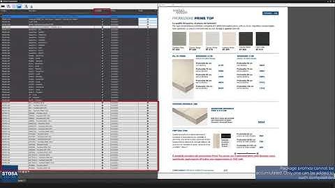 Stosa Cucine - Tutorial Video Metron - 8.1_ Adding Promotions_1