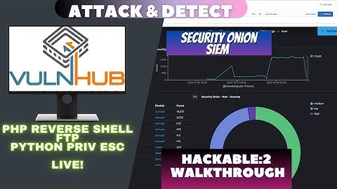 Attack and Detect: Hackable 2 vs Security Onion | Vulnhub CTF