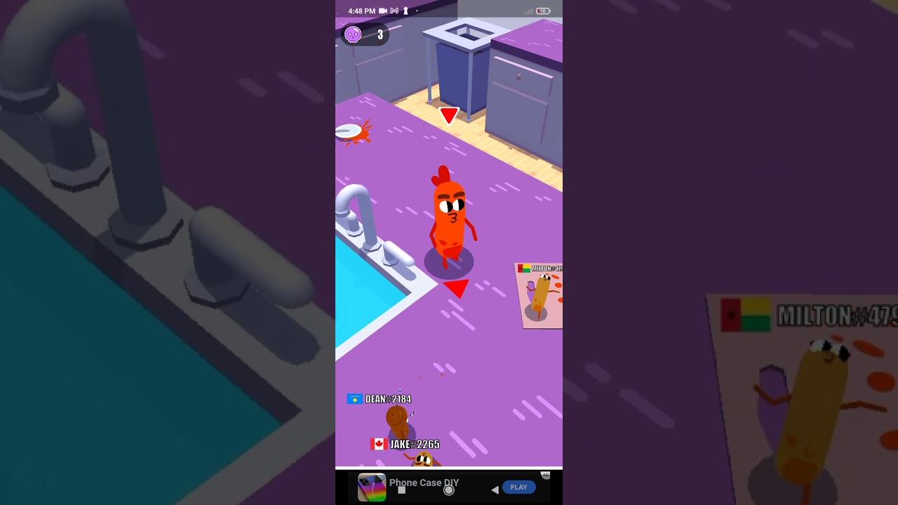 Wow que divertido juego [sausage wars .io]