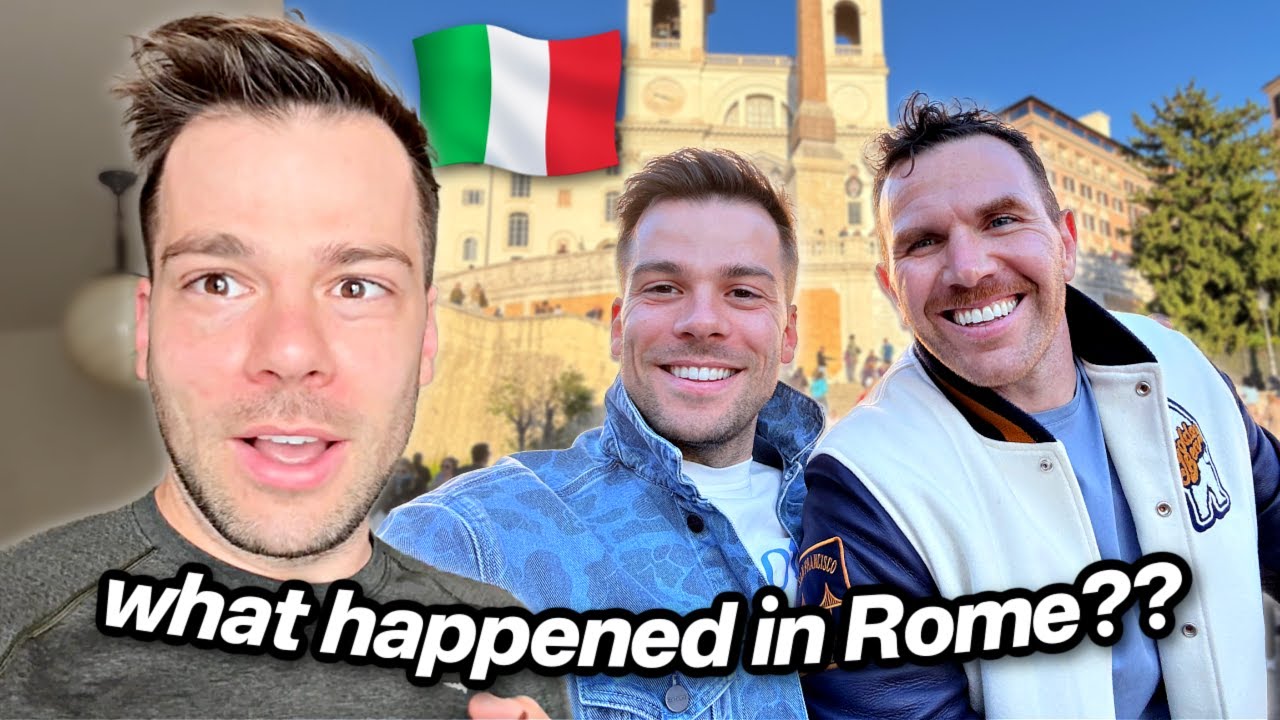 ЭТО БЫЛА АЛЛЕРГИЧЕСКАЯ РЕАКЦИЯ?? 🥵 Романтический отдых в Риме с моим парнем (и мой 34-й день рожд...