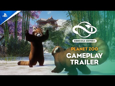 Planet Zoo: Console Edition - Gameplay Trailer | PS5 Games