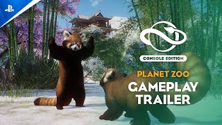 Planet Zoo: Console Edition - Gameplay Trailer | PS5 Games