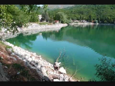 Lungolago di Scanno a piedi - YouTube