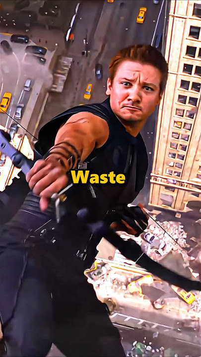 Why Hawkeye never run out of arrows 😱