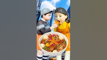 Squid Game AI Chinese cuisine food ASMR #squidgame #squidgame2 #ai #asmr