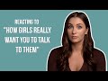 Reacting To "How Girls REALLY Want You To Talk To Them" By Far From Average
