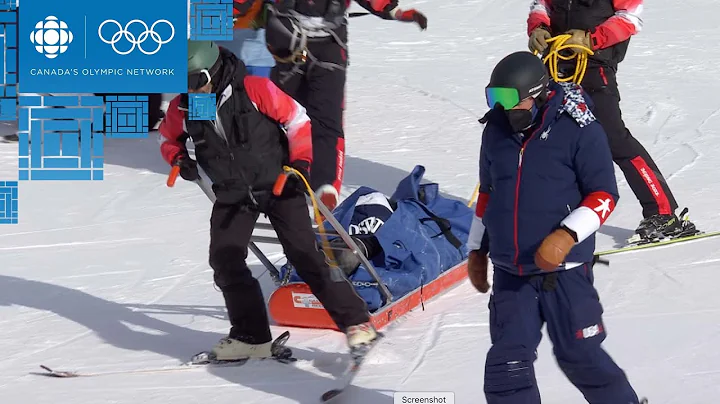 USA's Nina OBrien with a devastating crash in giant slalom | Beijing 2022 Olympics