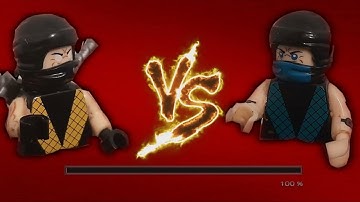 Scorpion vs Sub Zero Stop Motion