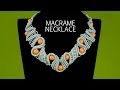 Snaky Macramé Necklace Tutorial