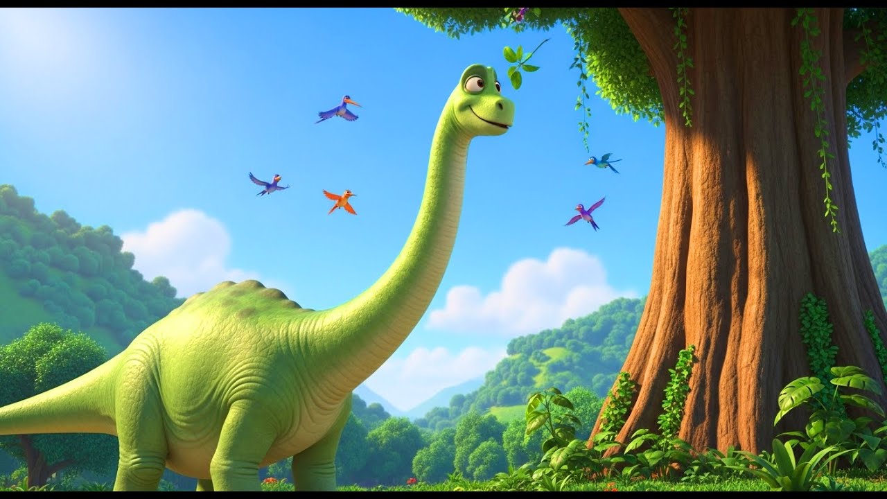 Diplodocus Dinosaur Song for Kids – Learn About Long-Necked Dinosaurs!