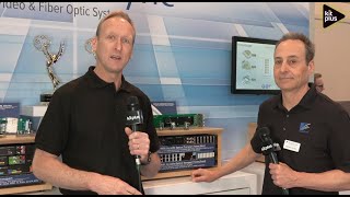 New SDI→ST2110 encapsulation and JPEGXS compression cards from MultiDyne for openGear at NAB 2024