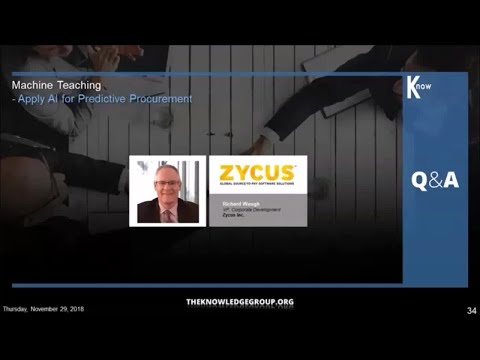 Machine Teaching – Apply AI for Predictive Procurement