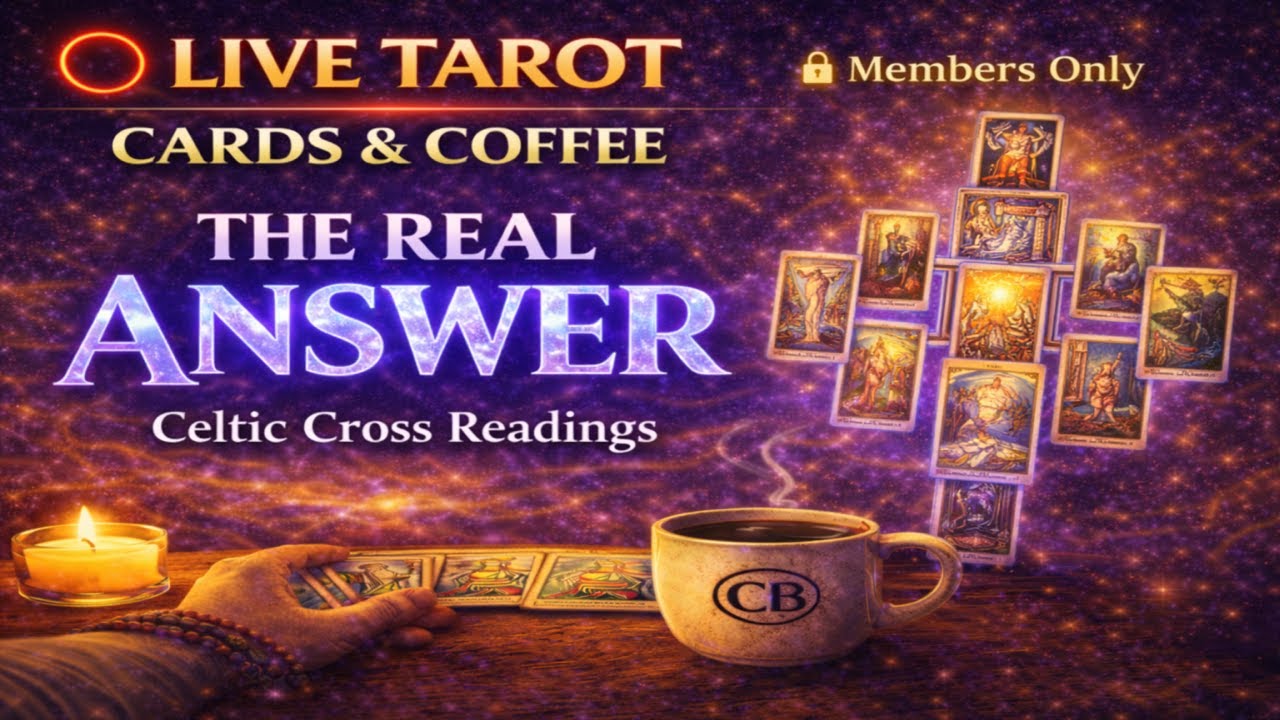 🔴 MEMBERS LIVE TAROT | The Real Answer Finally Revealed 🌌 #mrcosmic #Truth thumbnail