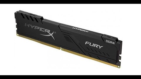 Обзор ОЗУ HyperX DDR4-2666 8192MB PC4-21300 Fury Black (HX426C16FB3/8) из Rozetka