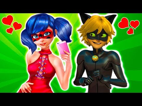 Видео: Miraculous Ladybug Does Makeup and Dress Up for Cat Noir | New Episodes Ladybug and Cat Noir Games