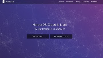 Database as a Service with HarperDB
