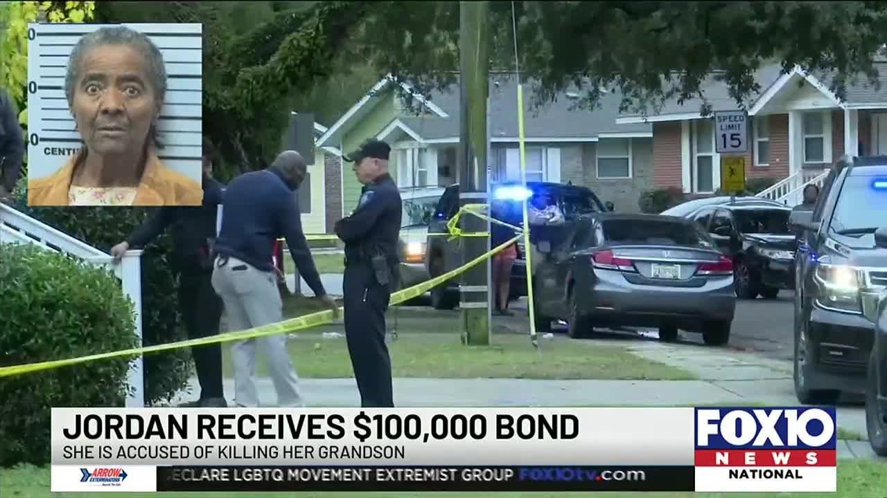 Woman accused of killing her grandson receives bond - YouTube