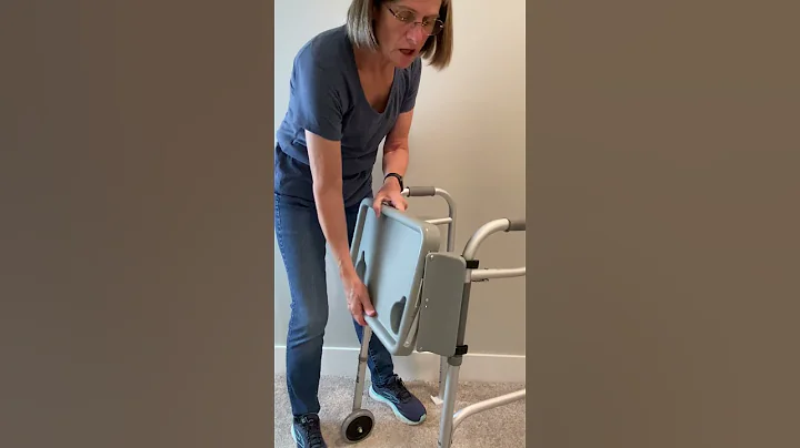 How To Attach a Walker Flip Tray
